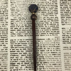 Hairstick Hair Stick Blue Copper